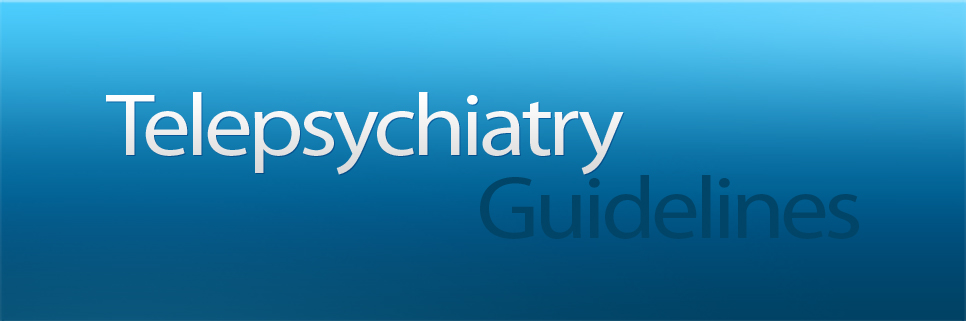 telepsychiatry guidelines