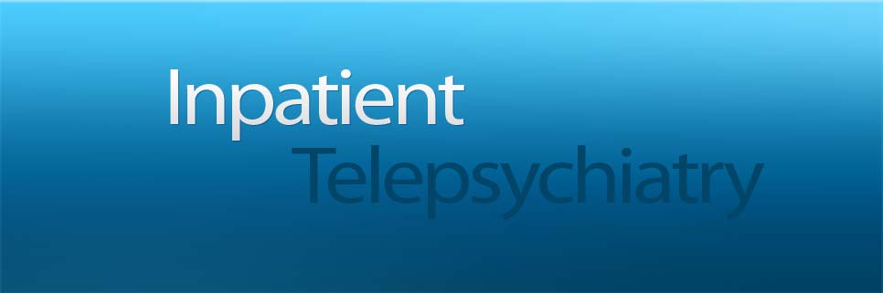 inpatient telepsychiatry banner